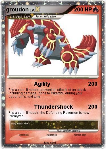 Pokemon groudon