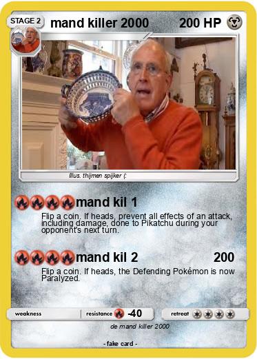 Pokemon mand killer 2000