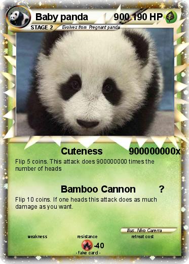 Pokemon Baby panda          900