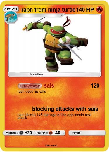 Pokemon raph from ninja turtle