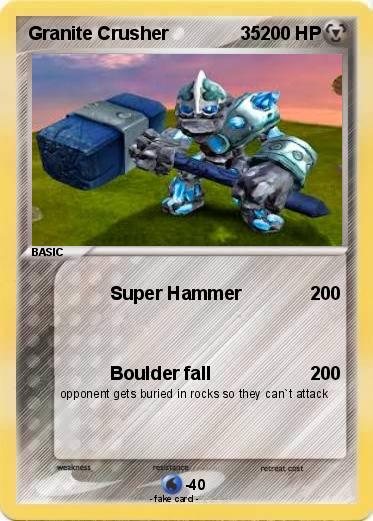 Pokemon Granite Crusher              35