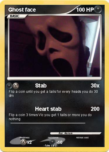 Pokemon Ghost face
