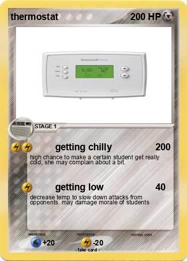Pokemon thermostat