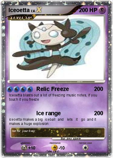 Pokemon Iceoetta