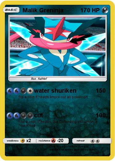 Pokemon Malik Greninja
