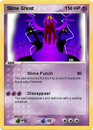 Pokemon Slime Ghost