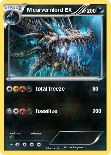 Pokemon M carvernlord EX