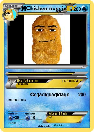 Pokemon Chicken nuggie