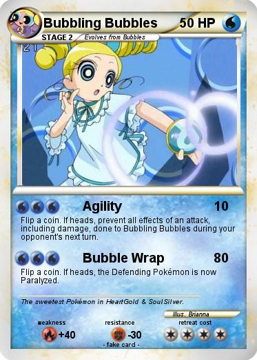 Pokemon Bubbling Bubbles