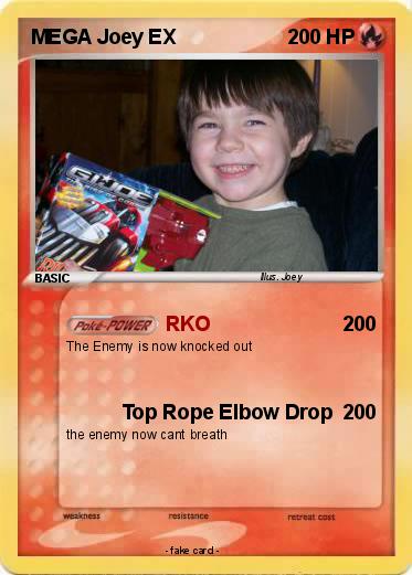 Pokemon MEGA Joey EX