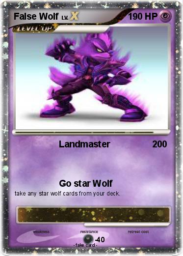 Pokemon False Wolf