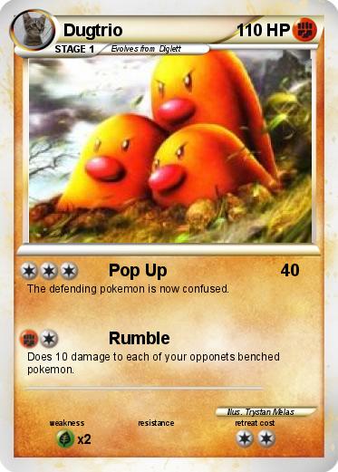 Pokemon Dugtrio