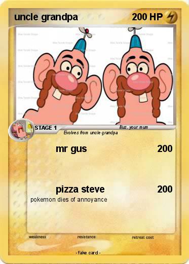 Pokemon uncle grandpa