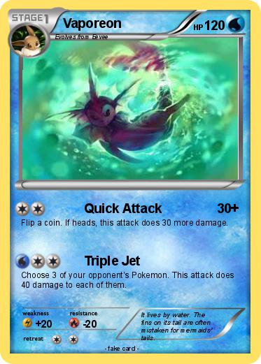 Pokemon Vaporeon