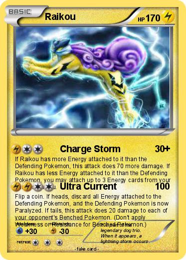Pokemon Raikou