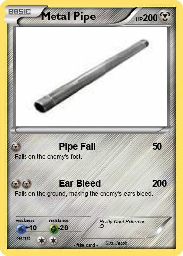 Pokemon Metal Pipe