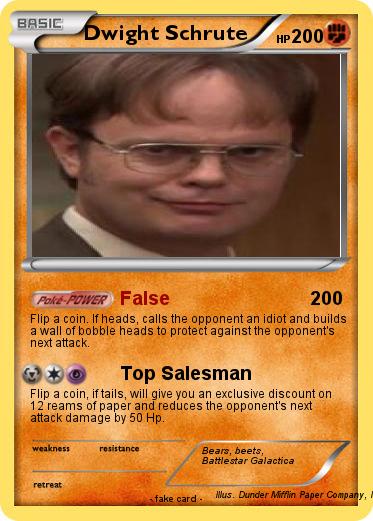 Pokemon Dwight Schrute