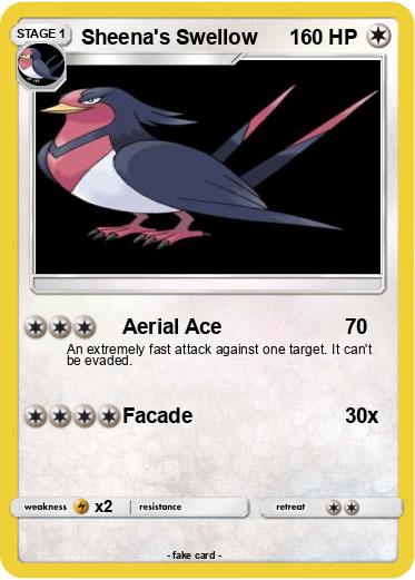 Pokemon Sheena's Swellow