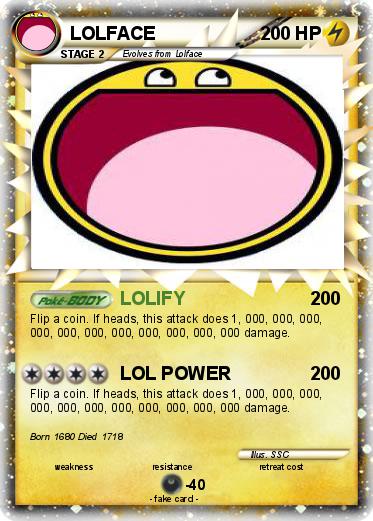 Pokemon LOLFACE