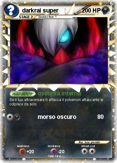 Pokemon darkrai super