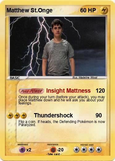 Pokemon Matthew St.Onge