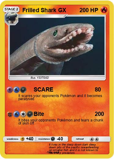 Pokemon Frilled Shark GX