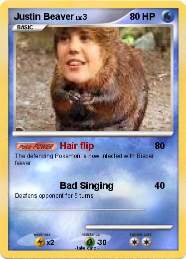 Pokemon Justin Beaver