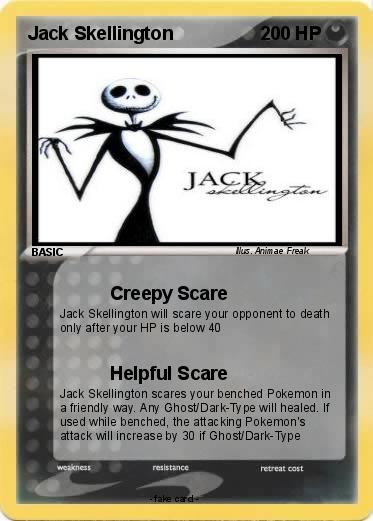 Pokemon Jack Skellington