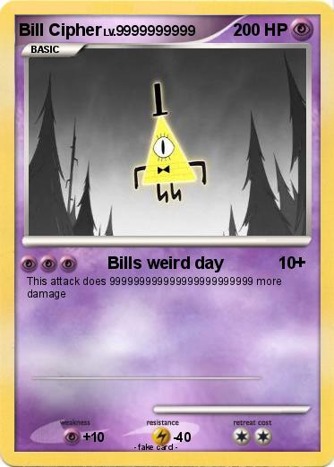 Pokemon Bill Cipher