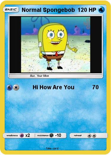 Pokemon Normal Spongebob