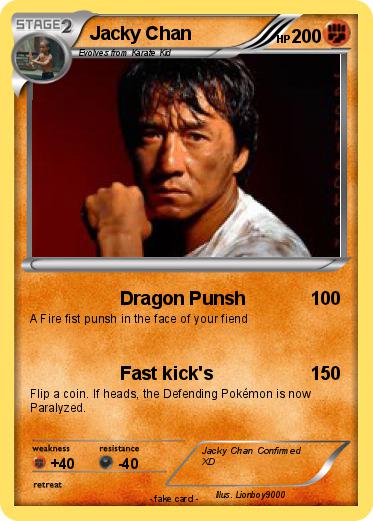 Pokemon Jacky Chan Pokemon Jacky Chan