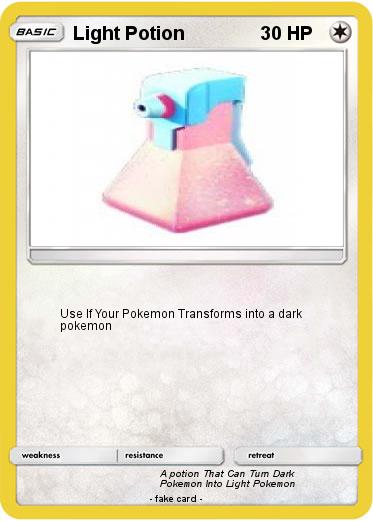 Pokemon Light Potion