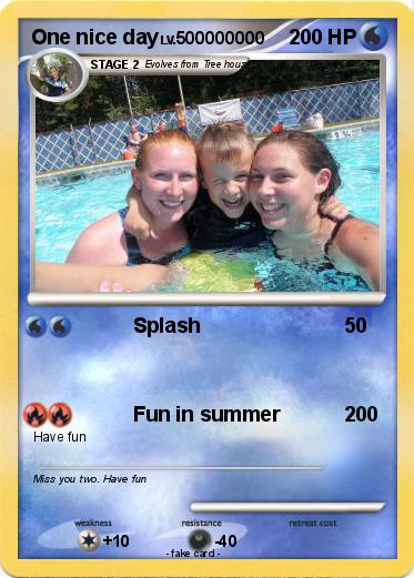 Pokemon One nice day