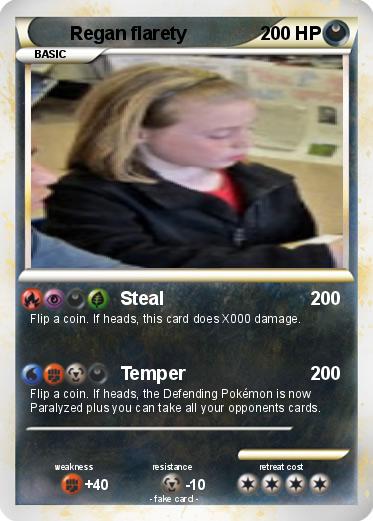 Pokemon Regan flarety