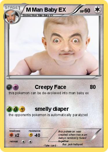 Pokemon M Man Baby EX