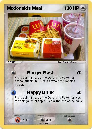 Pokemon Mcdonalds Meal