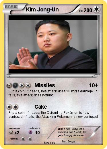 Pokemon Kim Jong-Un