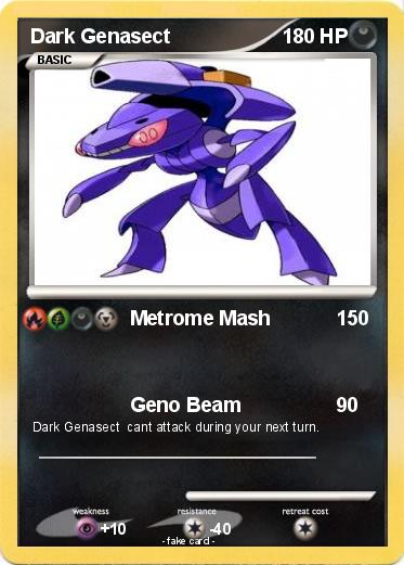 Pokemon Dark Genasect