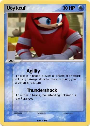Pokemon Uoy kcuf