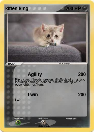 Pokemon kitten king