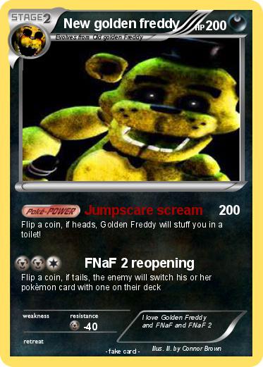 Pokemon New golden freddy