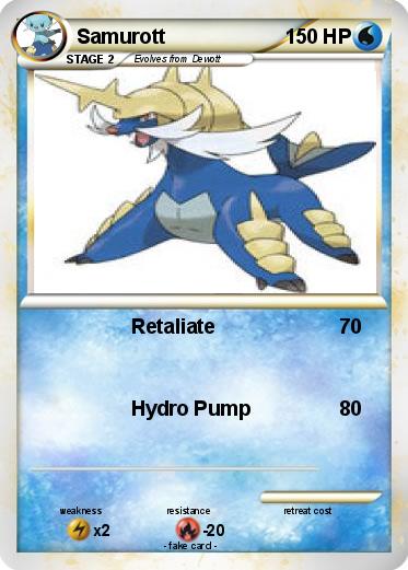 Pokemon Samurott