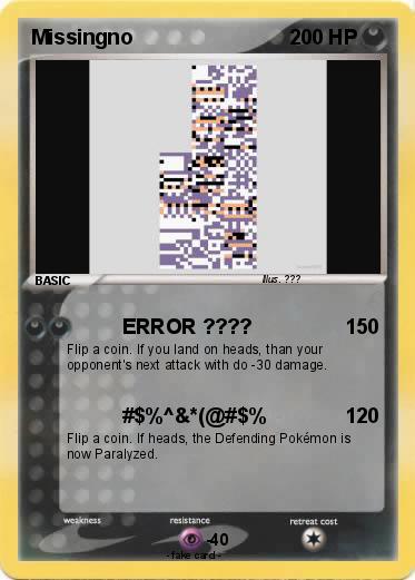 Pokemon Missingno