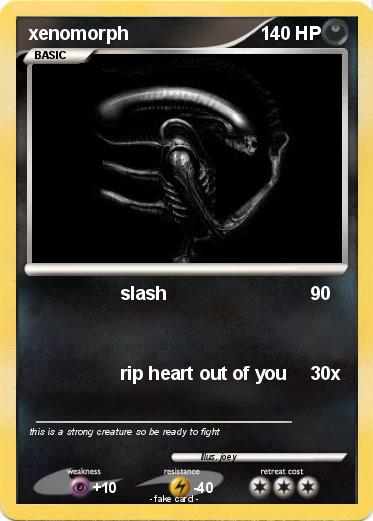 Pokemon xenomorph