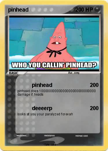 Pokemon pinhead
