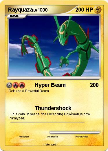 Pokemon Rayquaza