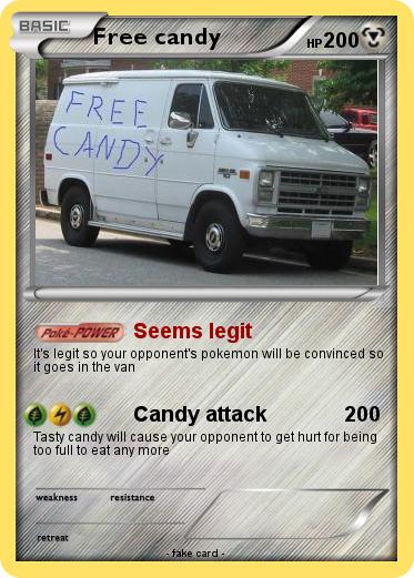 Pokemon Free candy