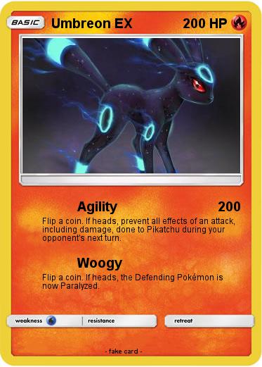 Pokemon Umbreon EX