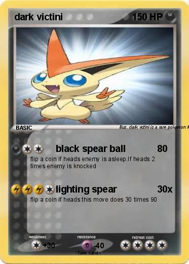 Pokemon dark victini