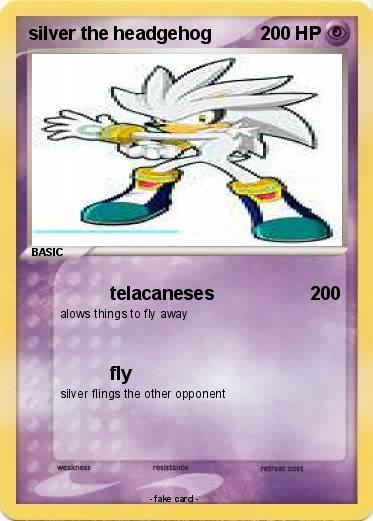 Pokemon silver the headgehog